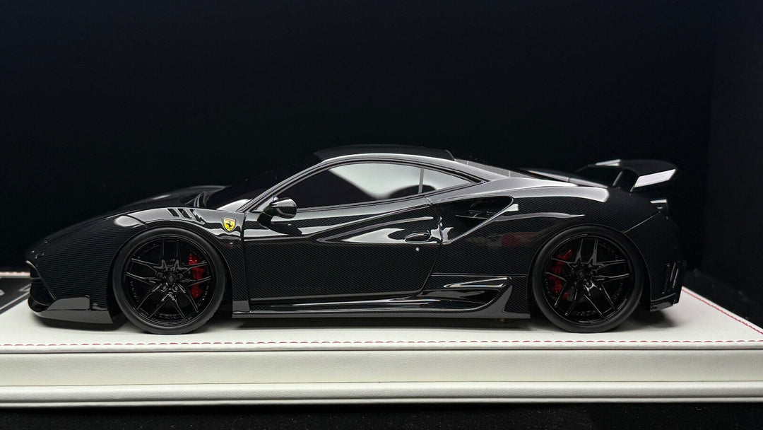 Ferrari 488 GTB N-LARGO NOVITEC (Full Carbon) [Davis & Giovanni] 1:18 1 OF 1