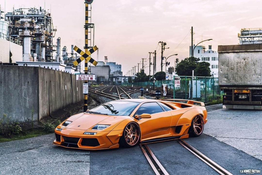 Lamborghini Diablo 6.0 Sunset Dream (Orange) [Davis & Giovanni] 1:18 scale