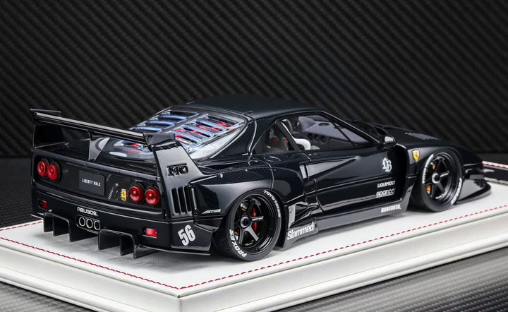 Ferrari F40 LBWK (Full Gloss Carbon Fiber) [Davis & Giovanni] 1:18 scale