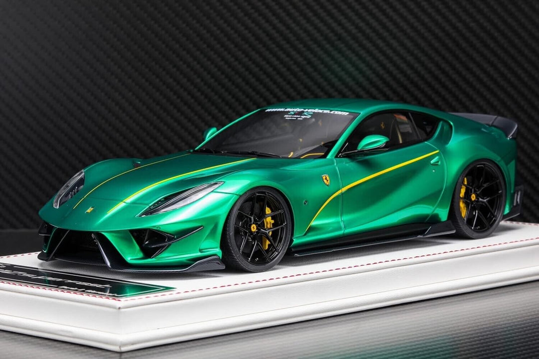 Ferrari 812 Superfast SVR (Chrome Green) [Davis & Giovanni] 1:18 scale