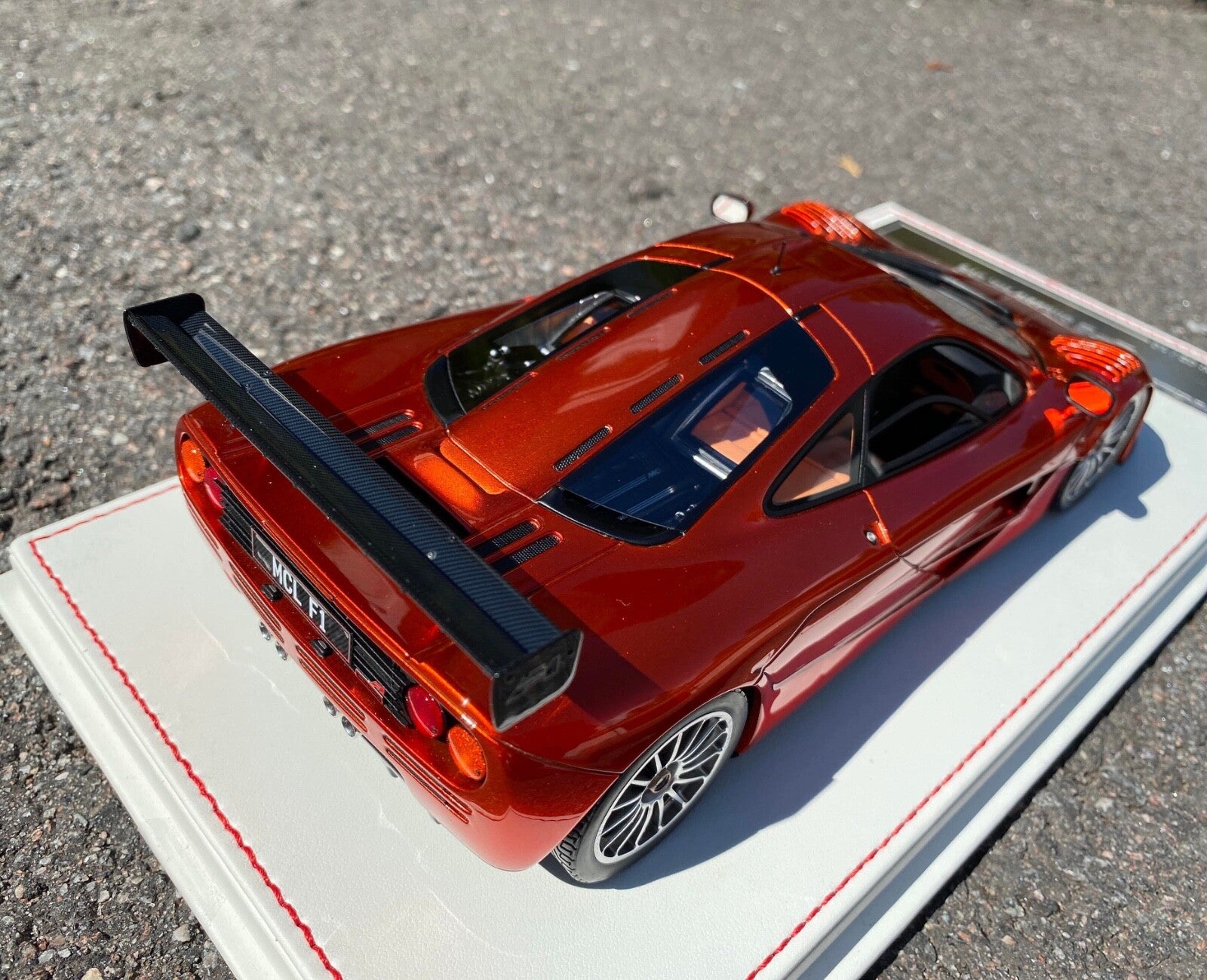 McLaren F1 Chassis no. 073 (Volcano Orange) [Davis & Giovanni] 1/18 sc