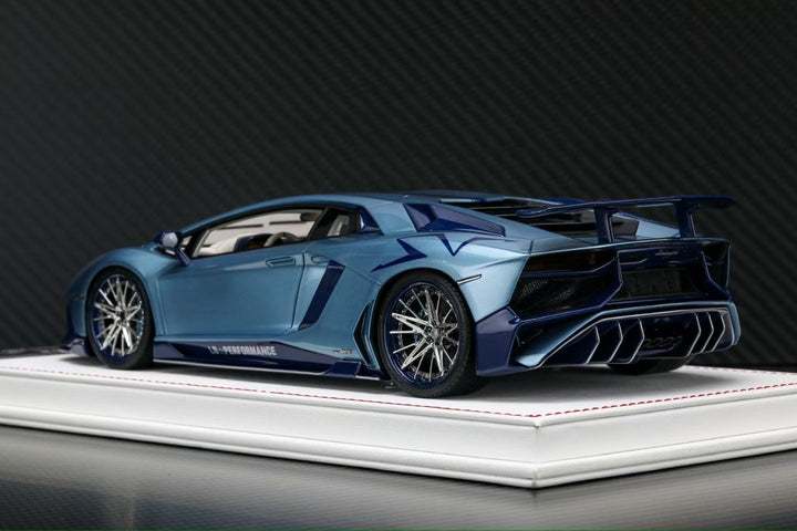 Lamborghini Aventador SV LBWK (Azzurro Blue) [Davis & Giovanni] 1:18 scale
