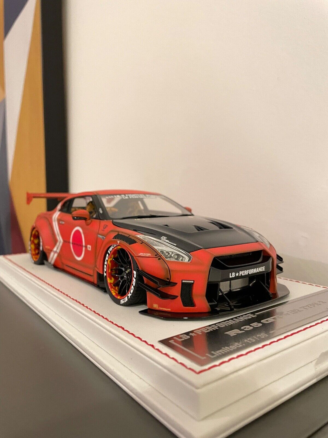 Nissan GT-R Type 2 LBWK (Matt Orange, Zero Fighter)[Davis & Giovanni] 1/18 scale