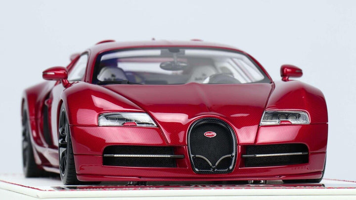 Bugatti Veyron Mansory "Vincero" (Red Carbon) [Davis & Giovanni] 1:18 scale