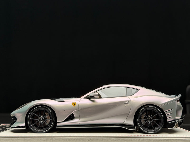 Ferrari 812 Competizione (Fantasy Silver) [Davis & Giovanni] 1:18 scale