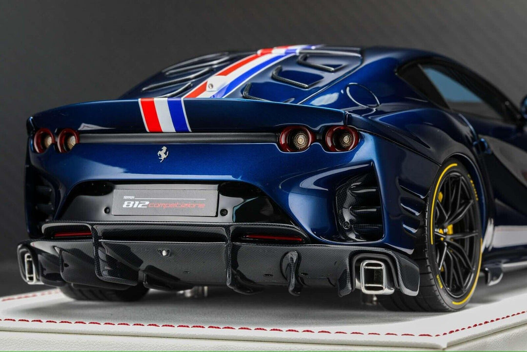 Ferrari 812 Competizione NOVITEC (Blue) [Davis & Giovanni] 1/18 scale 112 RARE