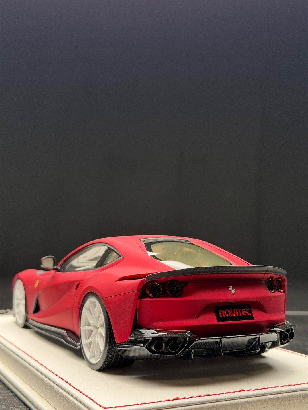 Ferrari 812 Superfast NOVITEC (Matt Chrome Red) [Davis & Giovanni] 1:18 - 1 OF 1