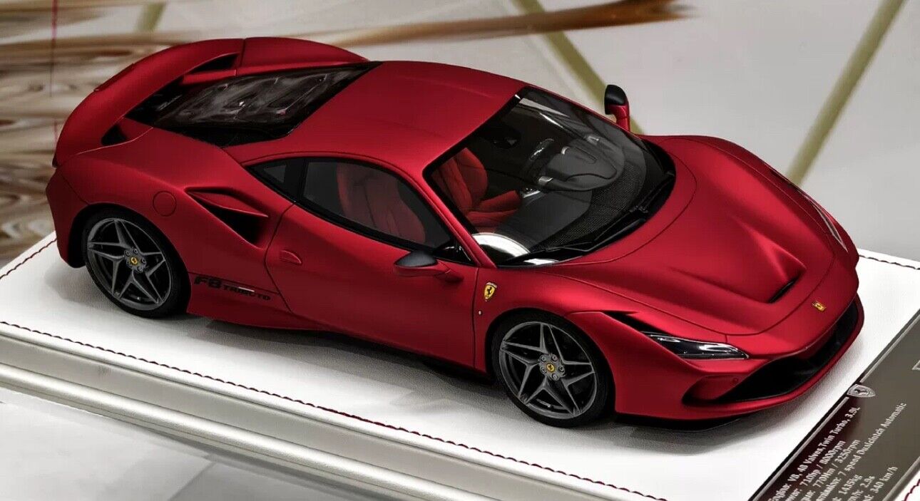 davis&giovanni フェラーリf8 manrory15台限定 Ferrari F8 Tributo (Matt Chrome Red) [Davis & Giovanni] 1/18 scale