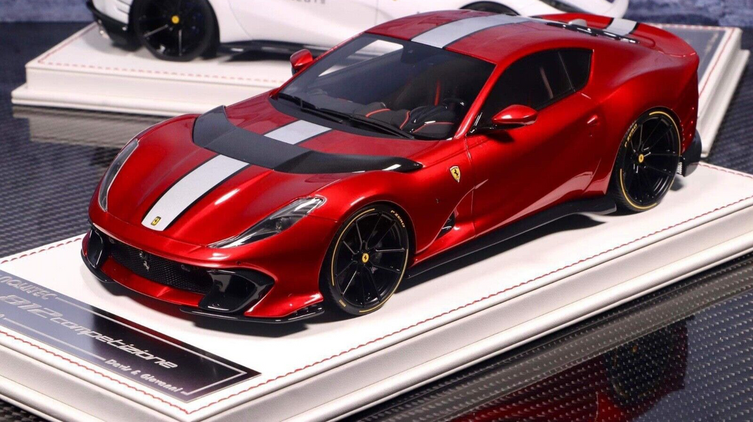 Ferrari 812 Competizione NOVITEC (Candy Red) [Davis & Giovanni] 1/18 scale