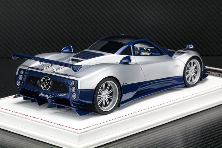 Pagani Zonda F (Silver/ Blue) [Davis & Giovanni] 1:18 scale