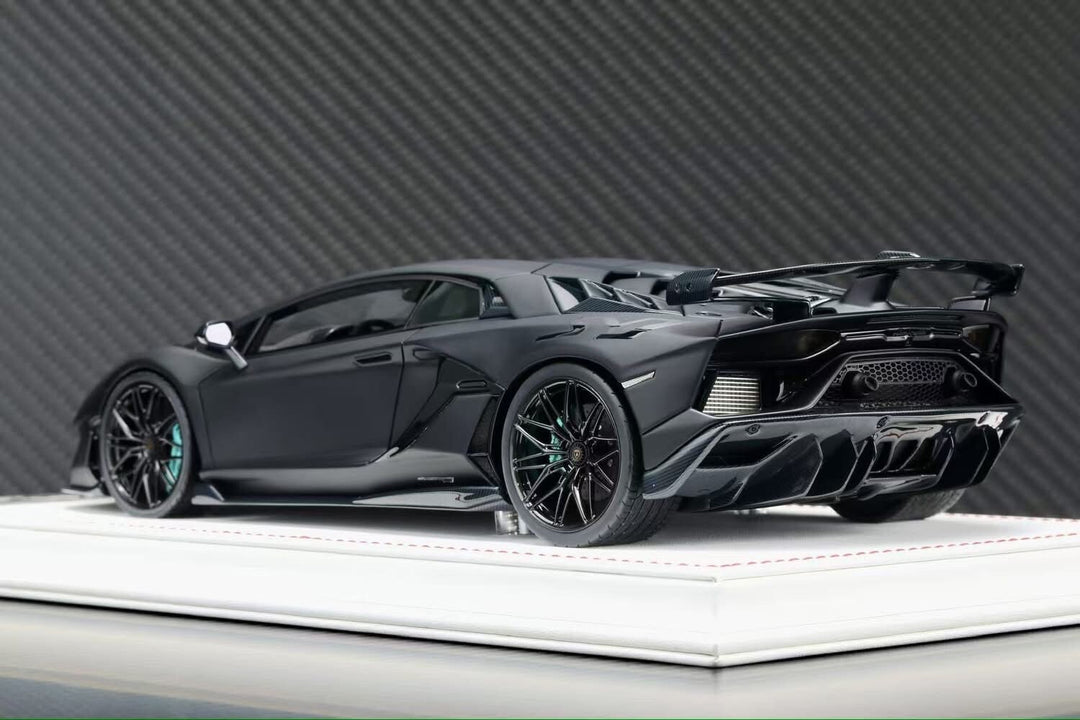 Lamborghini Aventador SVJ NOVITEC (Matte Black) [Davis & Giovanni] 1:18 scale