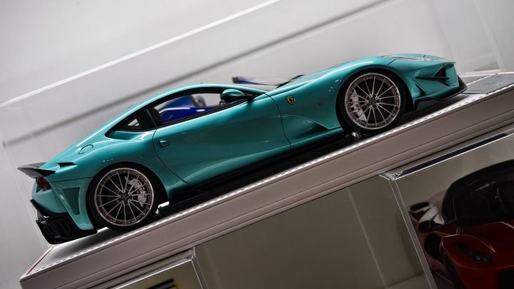 Ferrari 812 Superfast SVR (Metallic Light Blue) [Davis & Giovanni] 1:18 scale