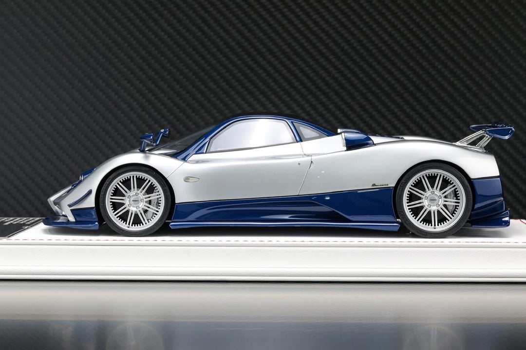 Pagani Zonda F (Silver/ Blue) [Davis & Giovanni] 1:18 scale