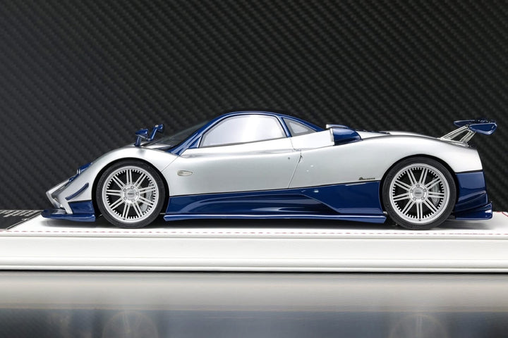 Pagani Zonda F (Silver/ Blue) [Davis & Giovanni] 1:18 scale