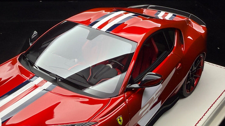 Ferrari 812 Superfast NOVITEC (Metallic Red) [Davis & Giovanni] 1:18 RARE 1 OF 1