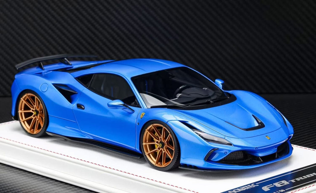 Ferrari F8 Tributo NOVITEC (Metallic Blue) [Davis & Giovanni] 1:18 scale