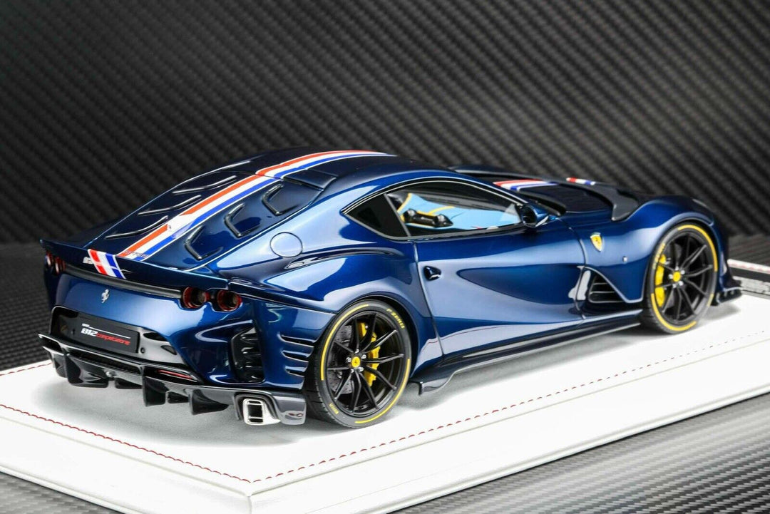 Ferrari 812 Competizione NOVITEC (Blue) [Davis & Giovanni] 1/18 scale 112 RARE