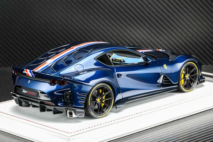 Ferrari 812 Competizione NOVITEC (Blue) [Davis & Giovanni] 1/18 scale 112 RARE