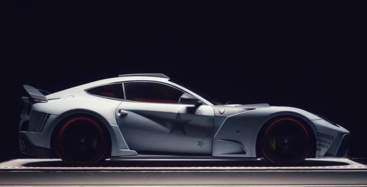 Ferrari F12 N-LARGO S NOVITEC (Matte Gray/ ZUN) [Davis & Giovanni] 1:1