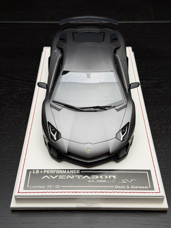 Lamborghini Aventador SV LBWK (Dark Gray) [Davis & Giovanni] 1:18 scale