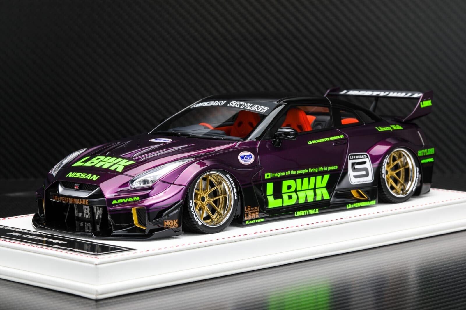 LBWK NISSAN 35GT-RR パーブルメタリック 5000台限定 Nissan GT-RR LBWK (Gloss Metallic Purple) [Davis & Giovanni