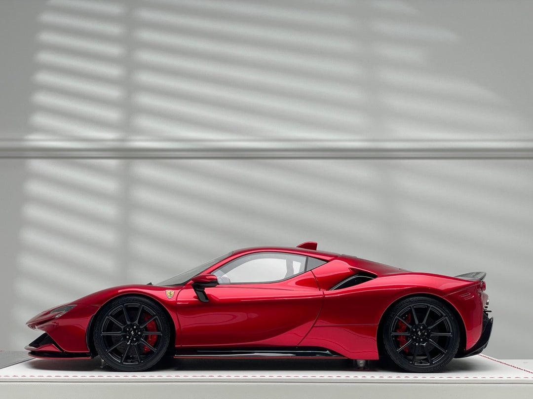 Ferrari SF90 Stradale (Candy Red) [Davis & Giovanni] 1/18 scale