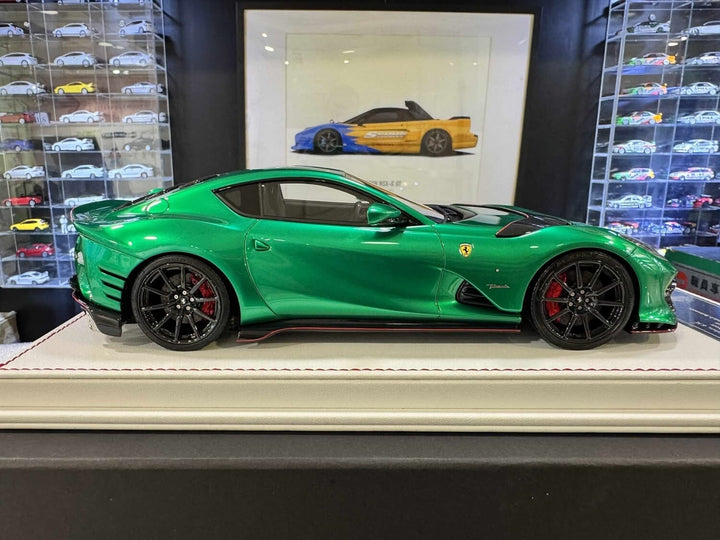 Ferrari 812 Competizione (Metallic Green) [Davis & Giovanni] 1:18 scale