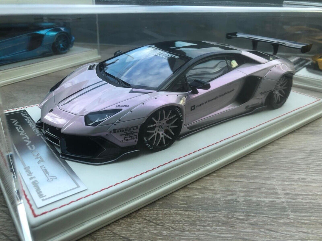 Lamborghini Aventador SV LBWK (Fantasy White) [Davis & Giovanni] 1:18 scale