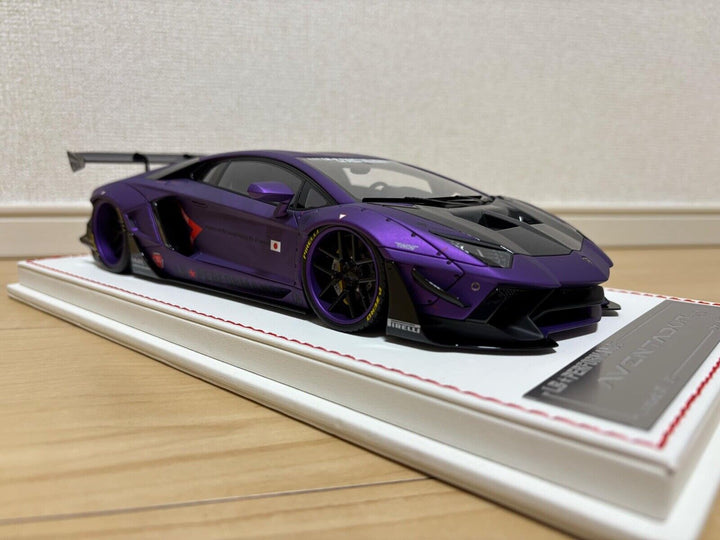 Lamborghini Aventador 2.0 LBWK (Purple Zero Fighter)[Davis & Giovanni]1/18 scale