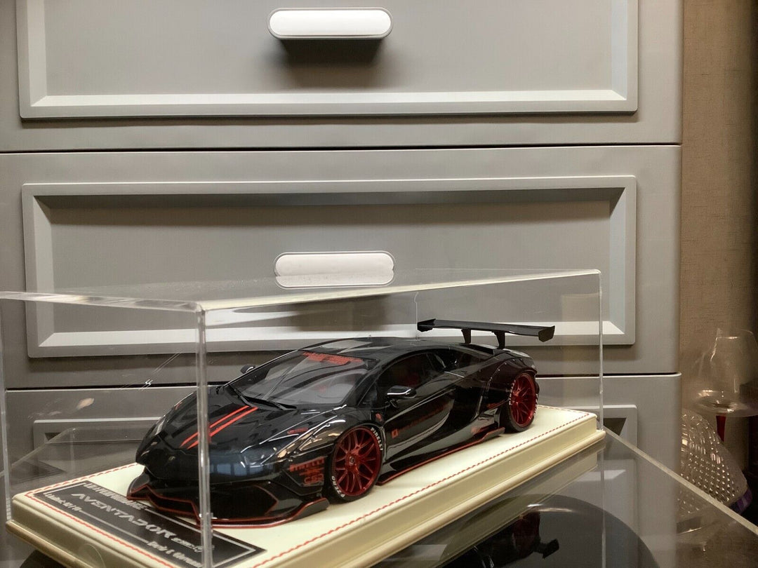 Lamborghini Aventador LP 750-4 SV LBWK (Black) [Davis & Giovanni] 1/18 scale