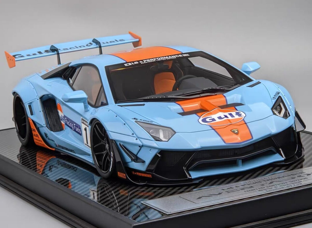 Lamborghini Aventador 2.0 LBWK (Gulf Racing Livery)[Davis & Giovanni] 1:12 scale
