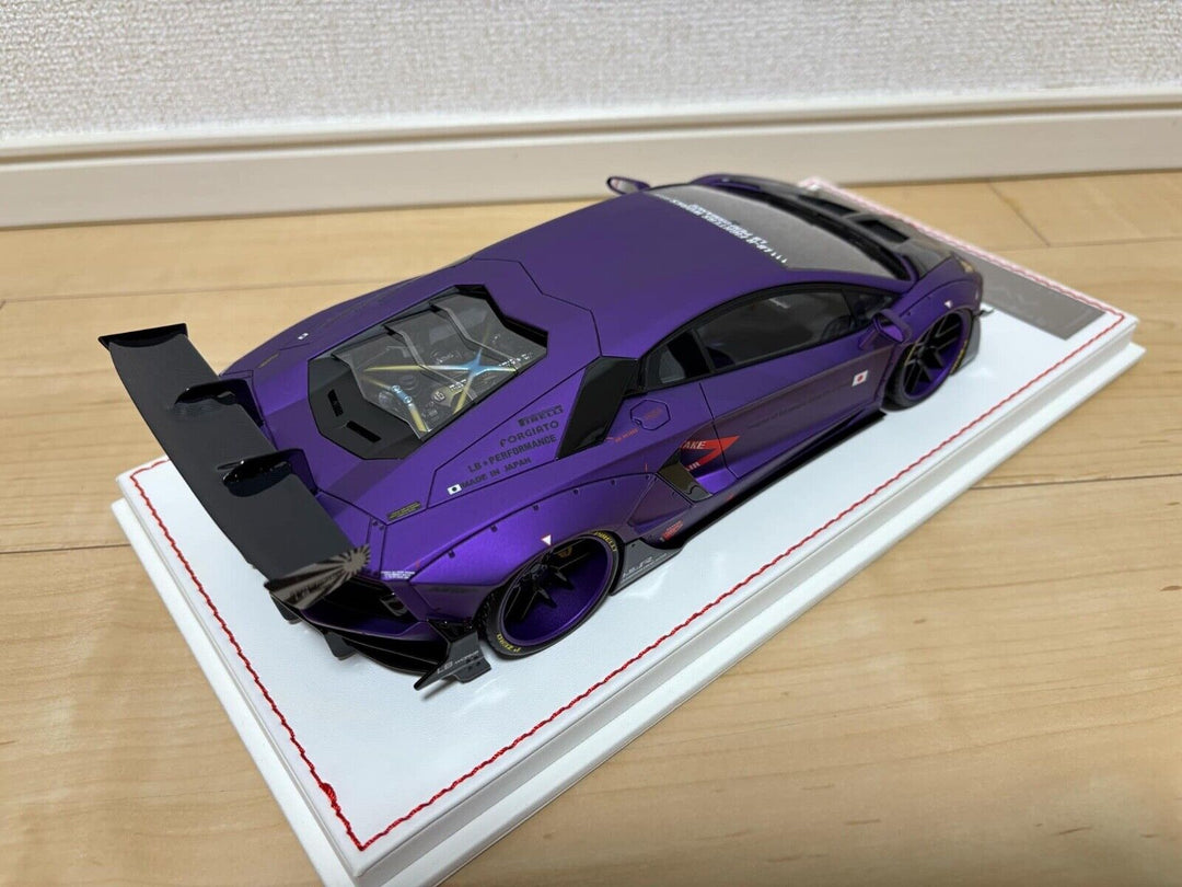 Lamborghini Aventador 2.0 LBWK (Purple Zero Fighter)[Davis & Giovanni]1/18 scale