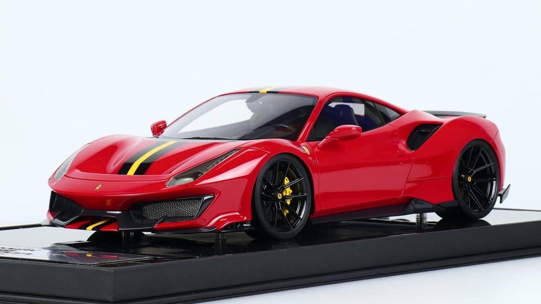 Ferrari 488 Pista NOVITEC (Rosso Corsa) [Davis & Giovanni] 1:12 scale