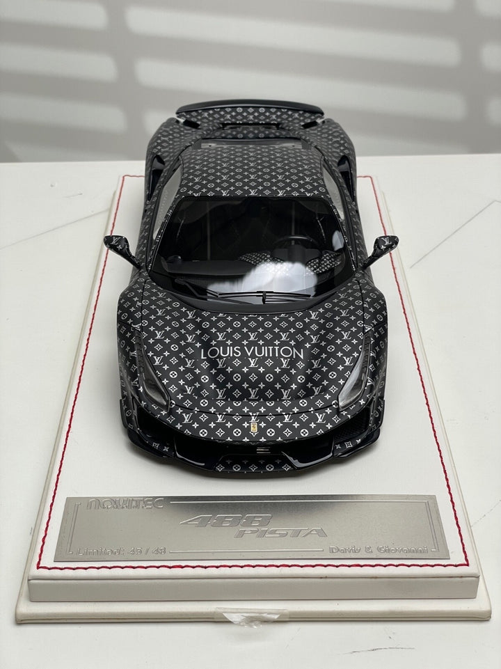 Ferrari 488 Pista (LV Monogram) [Davis & Giovanni] 1/18 scale