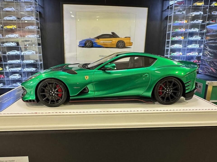 Ferrari 812 Competizione (Metallic Green) [Davis & Giovanni] 1:18 scale