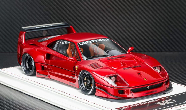 Ferrari F40 Liberty Walk (Candy Red) [Davis & Giovanni] 1/18 scale