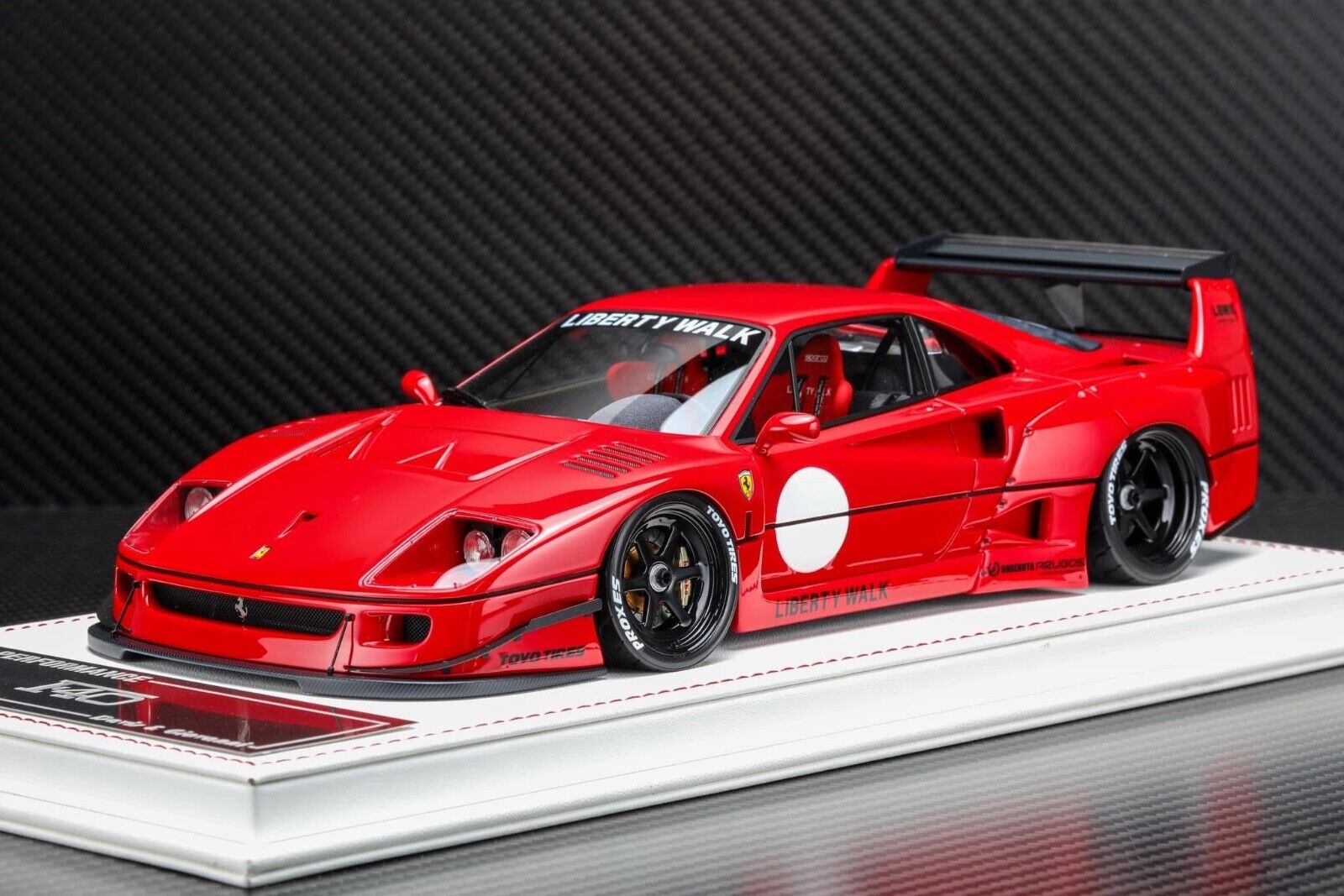 Ferrari F40 LBWK 1/18 フェラーリF40リバティウォーク 1/18 Ivy Ferrari F40 LB-Works Liberty Walk LBWK-F40 (Rosso