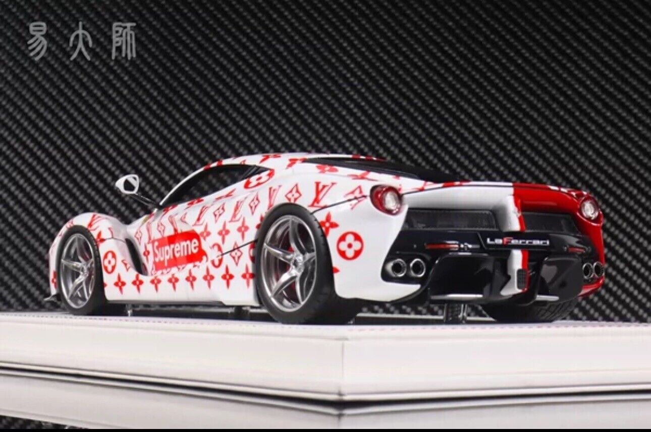 Ferrari LaFerrari (Supreme x LV) [Davis & Giovanni] 1/18 scale