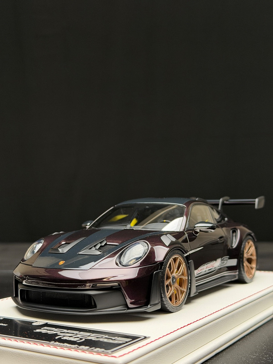 Porsche 911 GT3 RS (Amethyst Purple) [Davis & Giovanni] 1:18 scale