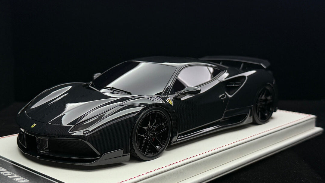 Ferrari 488 GTB N-LARGO NOVITEC (Full Carbon) [Davis & Giovanni] 1:18 1 OF 1