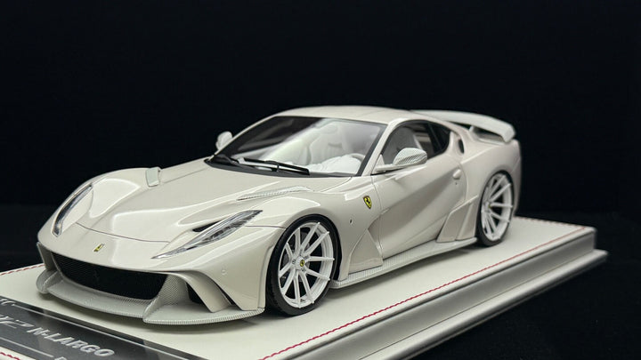 Ferrari 812 N-LARGO NOVITEC (Metallic White) [Davis & Giovanni] 1:18 1 OF 1