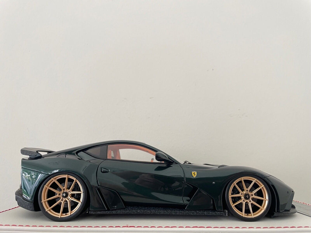 Ferrari 812 N-LARGO NOVITEC (Metallic Dark Green) [Davis & Giovanni] 1/18 scale