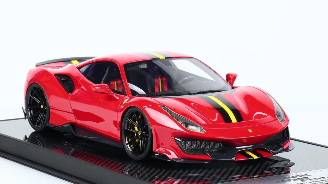Ferrari 488 Pista NOVITEC (Rosso Corsa) [Davis & Giovanni] 1:12 scale