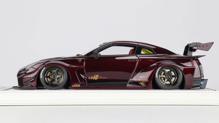Nissan R35 GT-RR LBWK (Wine Red) [Davis & Giovanni] 1/18 scale