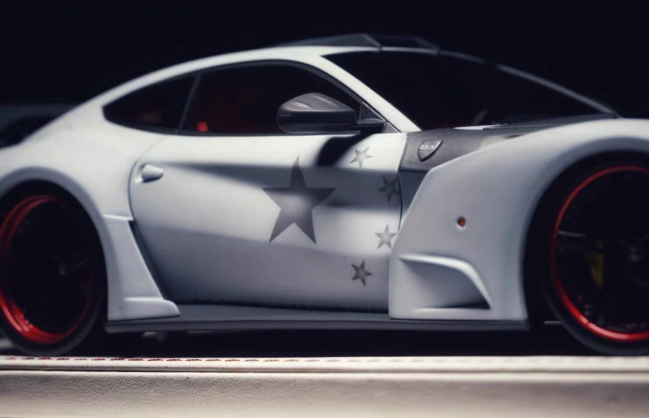 Ferrari F12 N-LARGO S NOVITEC (Matte Gray/ ZUN) [Davis & Giovanni] 1:1