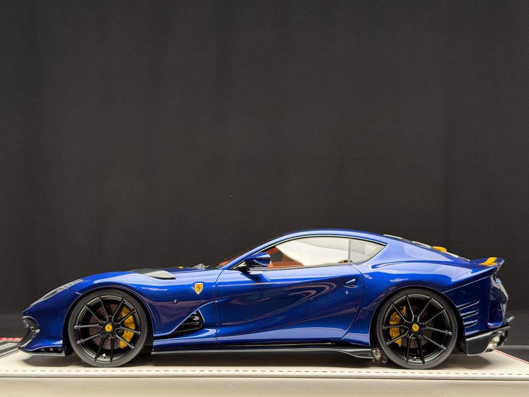 Ferrari 812 Competizione NOVITEC (Metallic Blue) [Davis & Giovanni] 1:18 scale