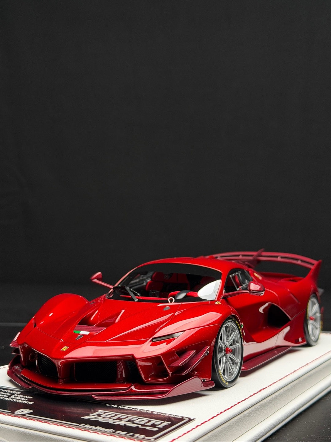 Ferrari FXXK EVO (Metallic Red) [Davis & Giovanni] 1:18 scale