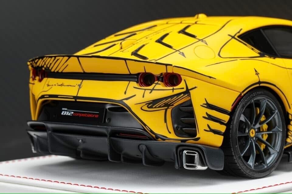 Ferrari 812 Competizione ("Blank Sheet") [Davis & Giovanni] 1:18 scale