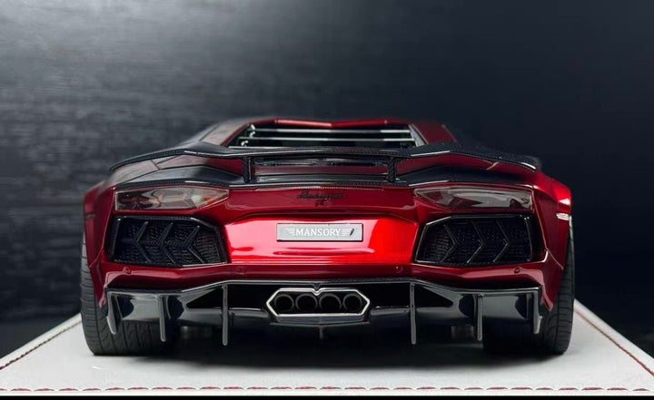 Lamborghini Aventador Mansory (Electroplated Red) [Davis & Giovanni] 1:18 scale