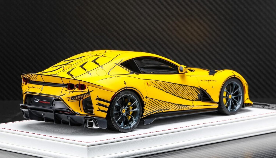 Ferrari 812 Competizione ("Blank Sheet") [Davis & Giovanni] 1:18 scale
